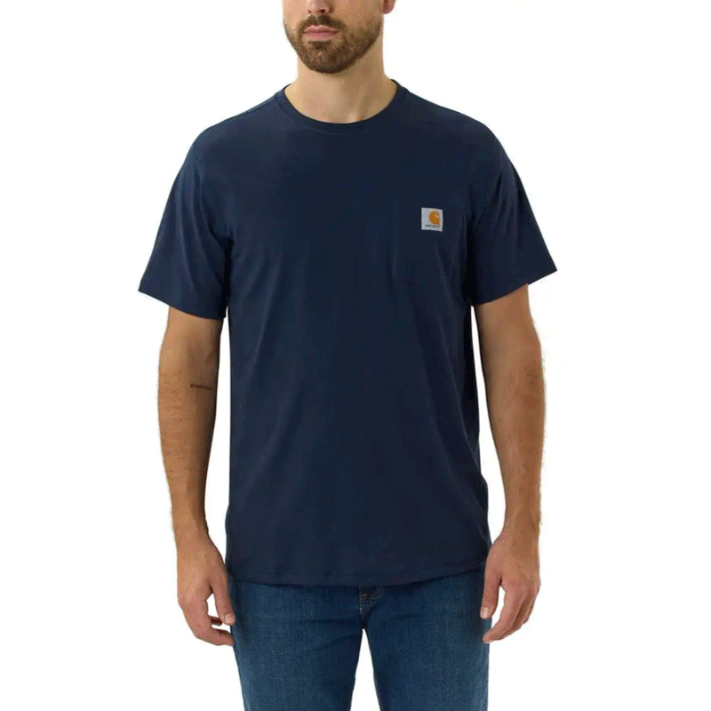 Carhartt 104616 Force Breathable Pocket Crew Neck T-Shirt - Apparel & Accessories > Clothing > Clothing Tops > T-Shirts T-SHIRTS