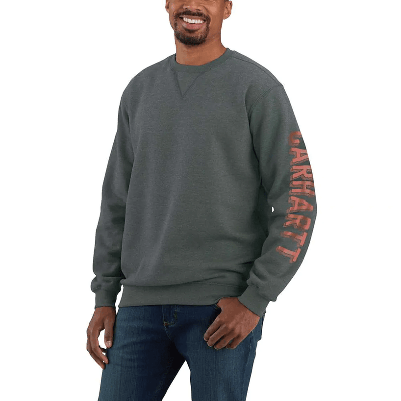 Carhartt 104904 Loose Fit Midweight Crewneck Sleeve Graphic Sweatshirt - SWEATSHIRTS