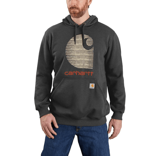 Carhartt 105431 Rain Defender Loose Fit Midweight Graphic Hoodie Sweatshirt - HOODIES