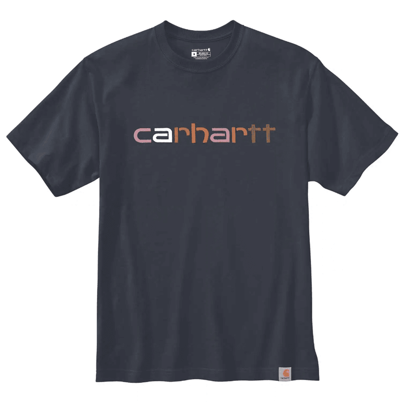 Carhartt 105797 Relaxed Fit Heavyweight Short Sleeve Log Graphic T-Shirt - T-SHIRTS
