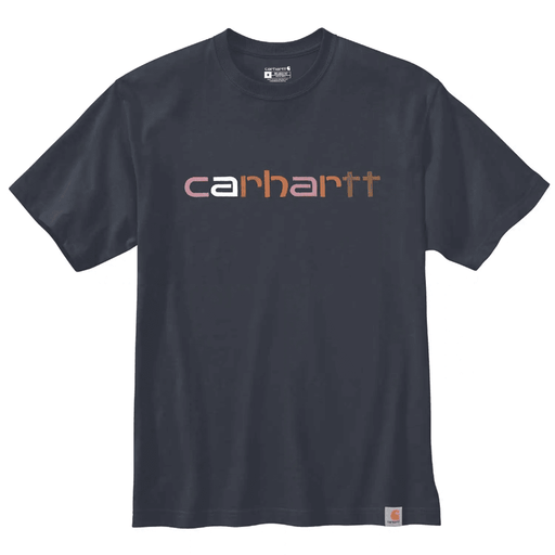 Carhartt 105797 Relaxed Fit Heavyweight Short Sleeve Log Graphic T-Shirt - T-SHIRTS