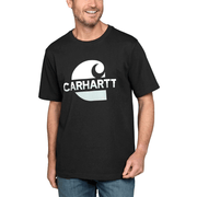 Carhartt 105908 Relaxed Fit Heavyweight Short Sleeve C Graphic T-Shirt - T-SHIRTS