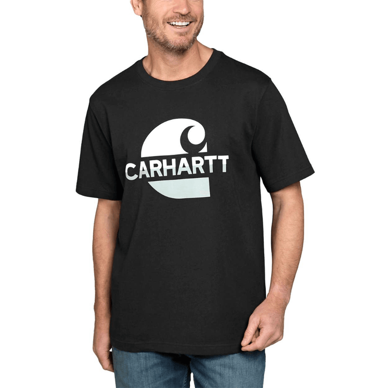 Carhartt 105908 Relaxed Fit Heavyweight Short Sleeve C Graphic T-Shirt - T-SHIRTS