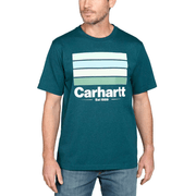 Carhartt 105910 Relaxed Fit Heavyweight Short Sleeve Line Graphic T-shirt - T-SHIRTS