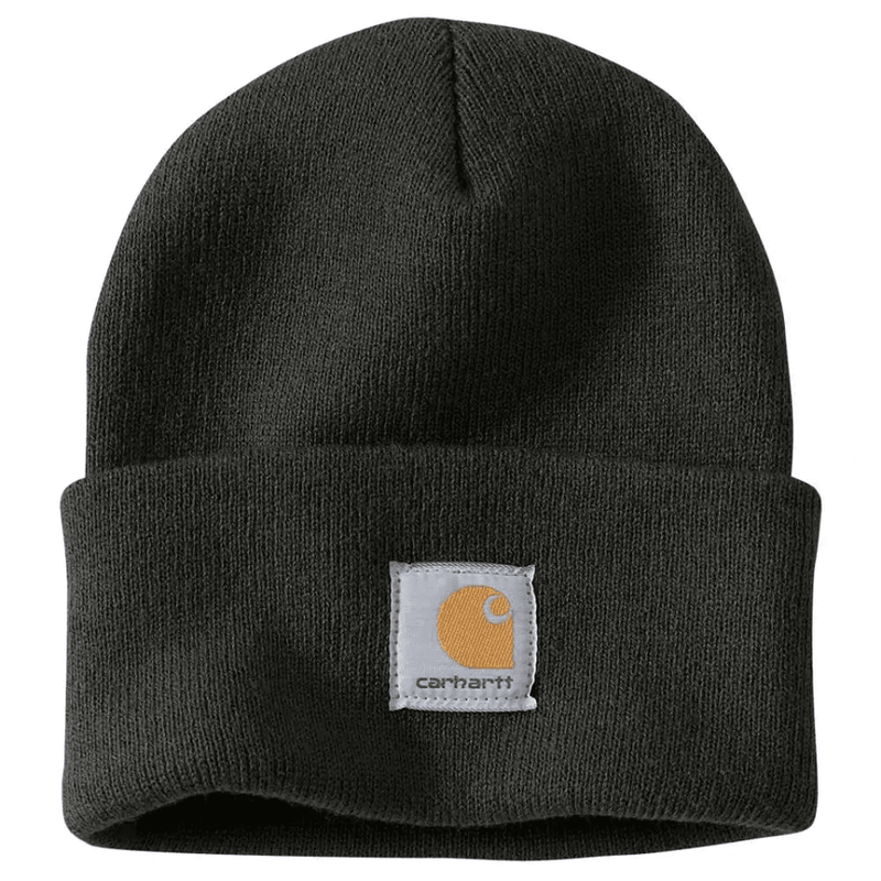 Carhartt A18 Watch Knitted Cuff Beanie Hat - HEADWEAR