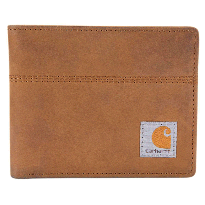 Carhartt B0000207 Saddle Leather BiFold Wallet - WALLETS