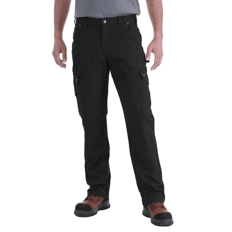 Carhartt B342 Relaxed Fit Ripstop Cargo Work Pant Trouser Black - CARGO & COMBAT TROUSERS