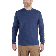 Carhartt EK231 Relaxed Fit Heavyweight Long Sleeve Graphic T-Shirt Top - Apparel & Accessories > Clothing > Clothing Tops > T-Shirts T-SHIRTS