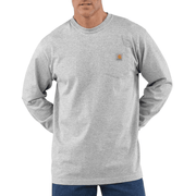 Carhartt K126 Loose Fit Heavyweight Long Sleeve Pocket T-Shirt - Apparel & Accessories > Clothing > Clothing Tops > T-Shirts T-SHIRTS