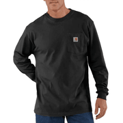 Carhartt K126 Loose Fit Heavyweight Long Sleeve Pocket T-Shirt - Apparel & Accessories > Clothing > Clothing Tops > T-Shirts T-SHIRTS
