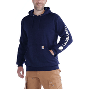 Carhartt K288 Loose Fit Midweight Logo Sleeve Graphic Hoodie - HOODIES