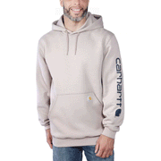 Carhartt K288 Loose Fit Midweight Logo Sleeve Graphic Hoodie - HOODIES