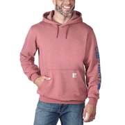Carhartt K288 Loose Fit Midweight Logo Sleeve Graphic Hoodie - HOODIES