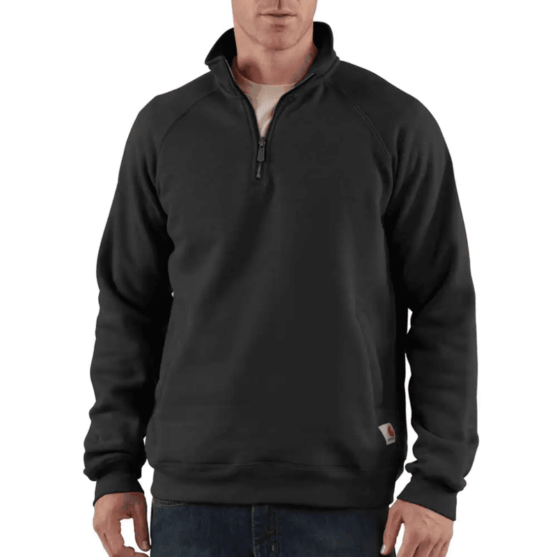 Carhartt K503 Relaxed Fit Midweight Quarter Zip Mock Neck Sweatshirt - SWEATSHIRTS