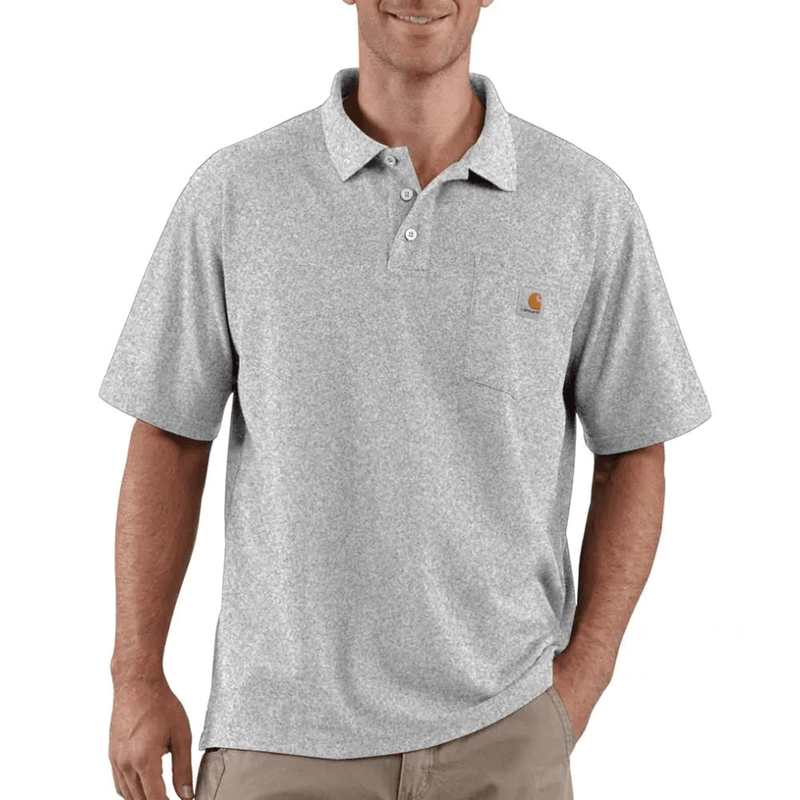 Carhartt K570 Loose Fit Midweight Short Sleeve Pocket Polo T-Shirt - POLO SHIRTS