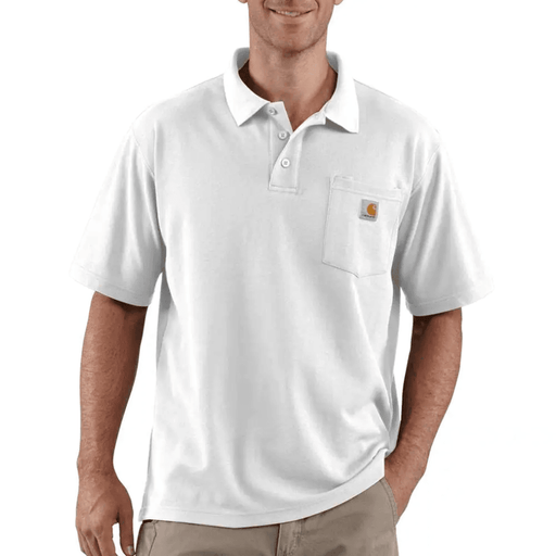 Carhartt K570 Loose Fit Midweight Short Sleeve Pocket Polo T-Shirt - POLO SHIRTS