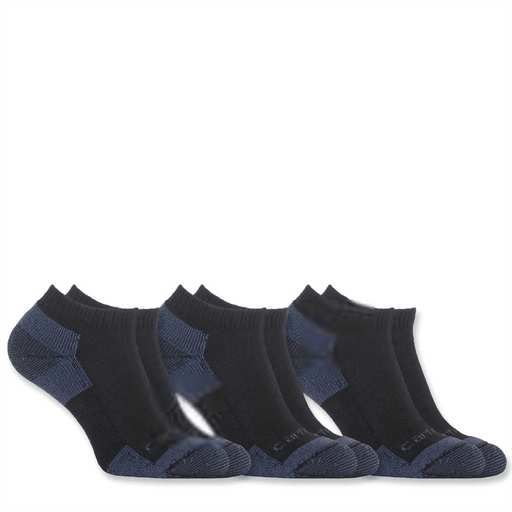 Carhartt WA262-3 All Season Breathable Cotton Rich Socks 3 Pairs - SOCKS & UNDERWEAR