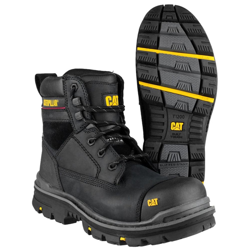 Caterpillar CAT Gravel 6" Safety Work Boot Water Resistant - SAFETY BOOTS