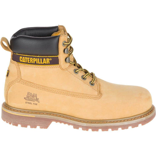 Caterpillar CAT Holton Steel Toe SB FO HRO SRC Work Boot - SAFETY BOOTS