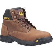 Caterpillar CAT Median S3 Lace Up Leather Safety Boot Water Resistant - SAFETY BOOTS