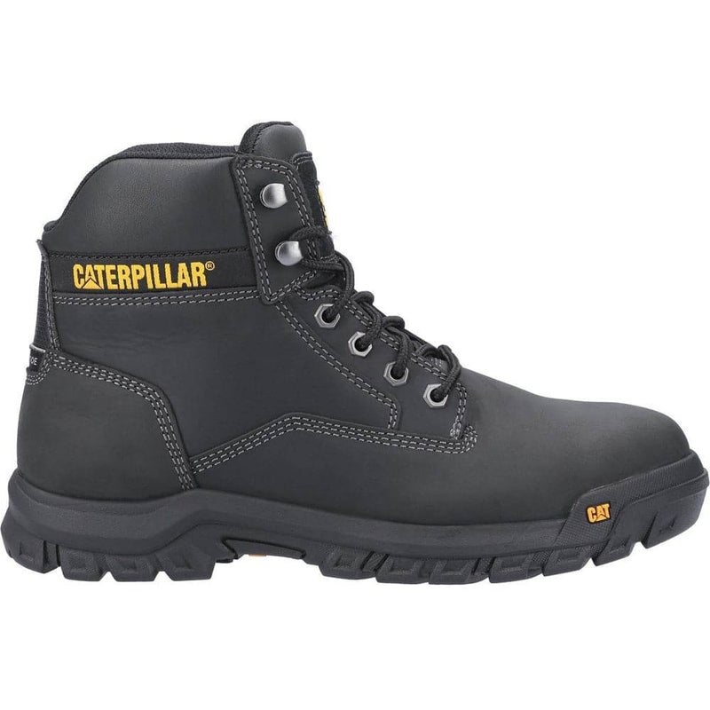 Caterpillar CAT Median S3 Lace Up Leather Safety Boot Water Resistant - SAFETY BOOTS