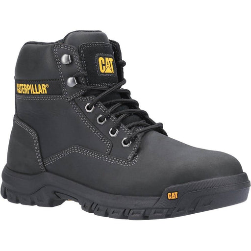 Caterpillar CAT Median S3 Lace Up Leather Safety Boot Water Resistant - SAFETY BOOTS