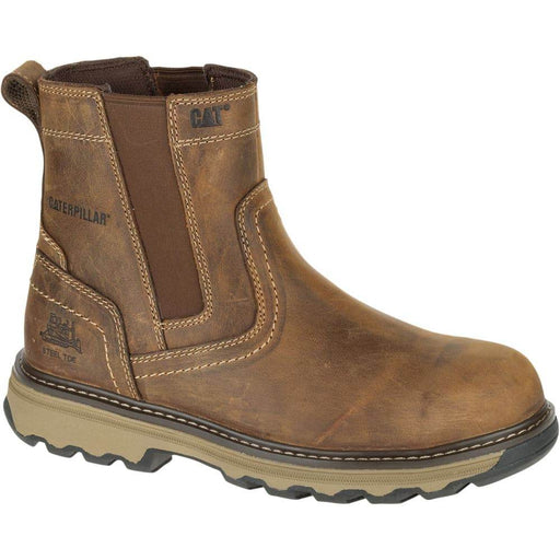 Caterpillar CAT Pelton Steel Toe S1P HRO SRA Safety Work Dealer Boot - SAFETY DEALER BOOTS