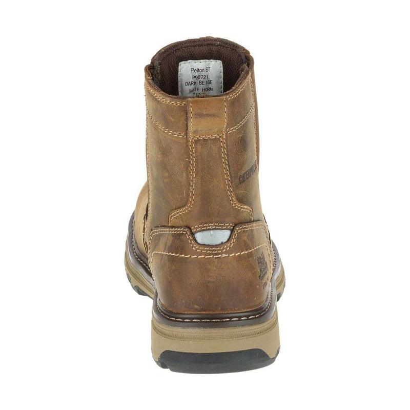 Caterpillar CAT Pelton Steel Toe S1P HRO SRA Safety Work Dealer Boot - SAFETY DEALER BOOTS