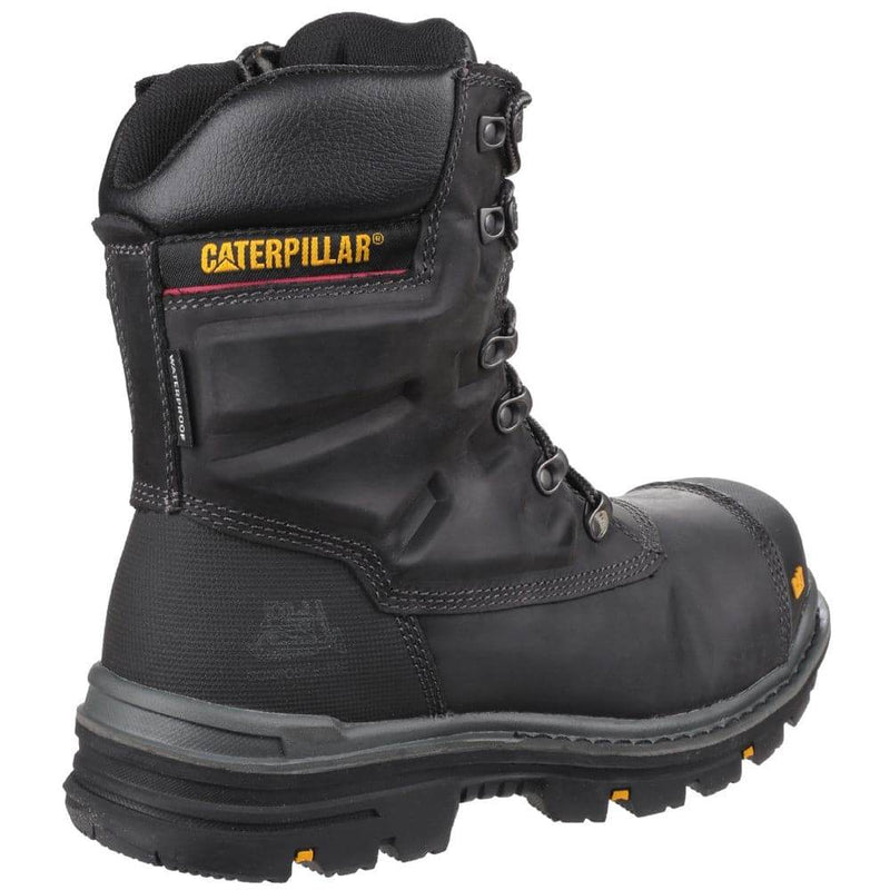 Caterpillar CAT Premier High Leg Combat Safety Work Boot - Side Zip - SAFETY BOOTS