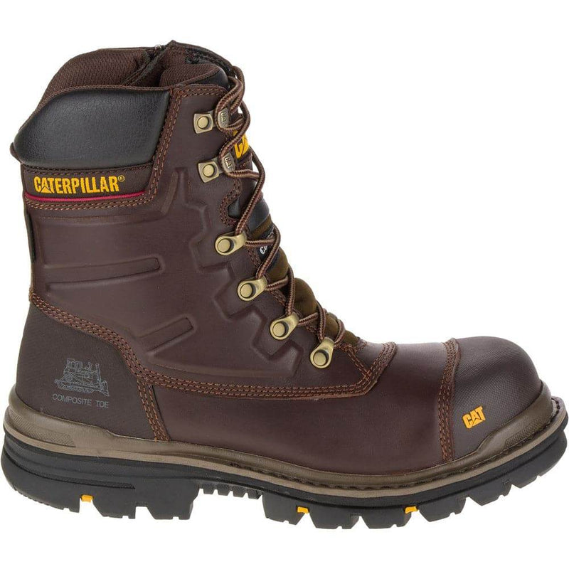 Caterpillar CAT Premier High Leg Combat Safety Work Boot - Side Zip - SAFETY BOOTS
