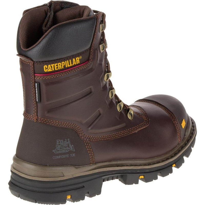 Caterpillar CAT Premier High Leg Combat Safety Work Boot - Side Zip - SAFETY BOOTS