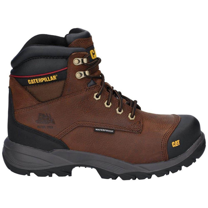 Caterpillar CAT Spiro Lace Up Waterproof Safety Work Boot - SAFETY BOOTS