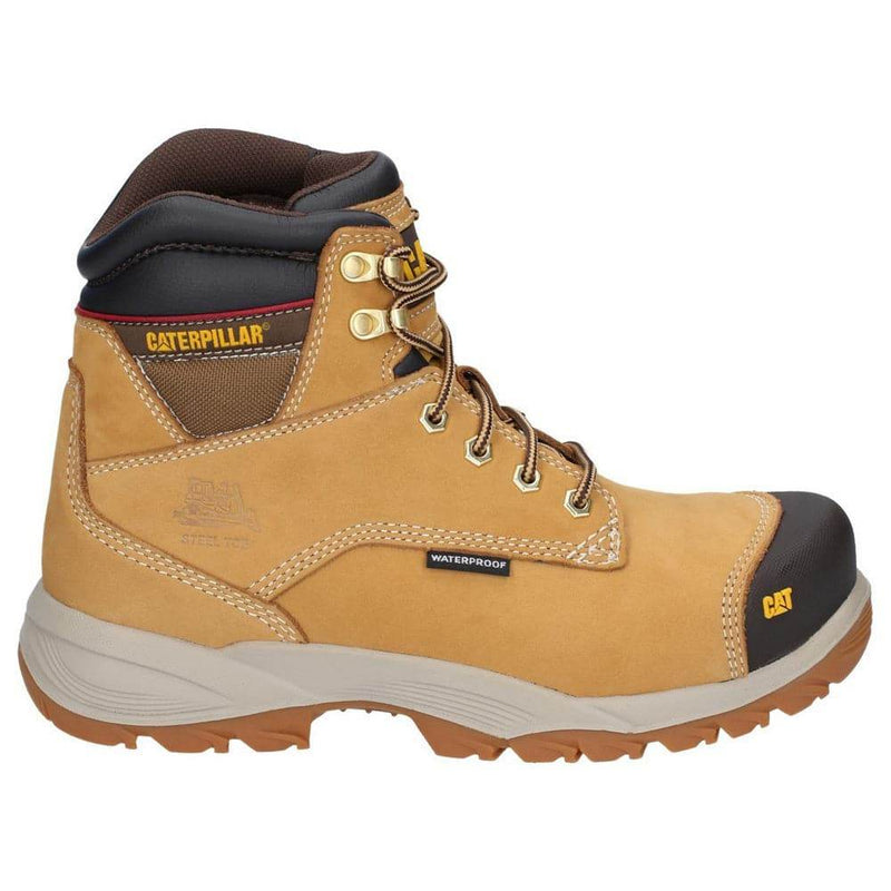 Caterpillar CAT Spiro Lace Up Waterproof Safety Work Boot - SAFETY BOOTS