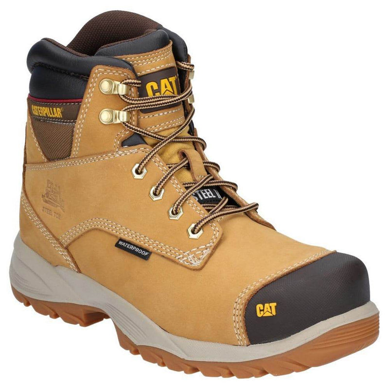Caterpillar CAT Spiro Lace Up Waterproof Safety Work Boot - SAFETY BOOTS