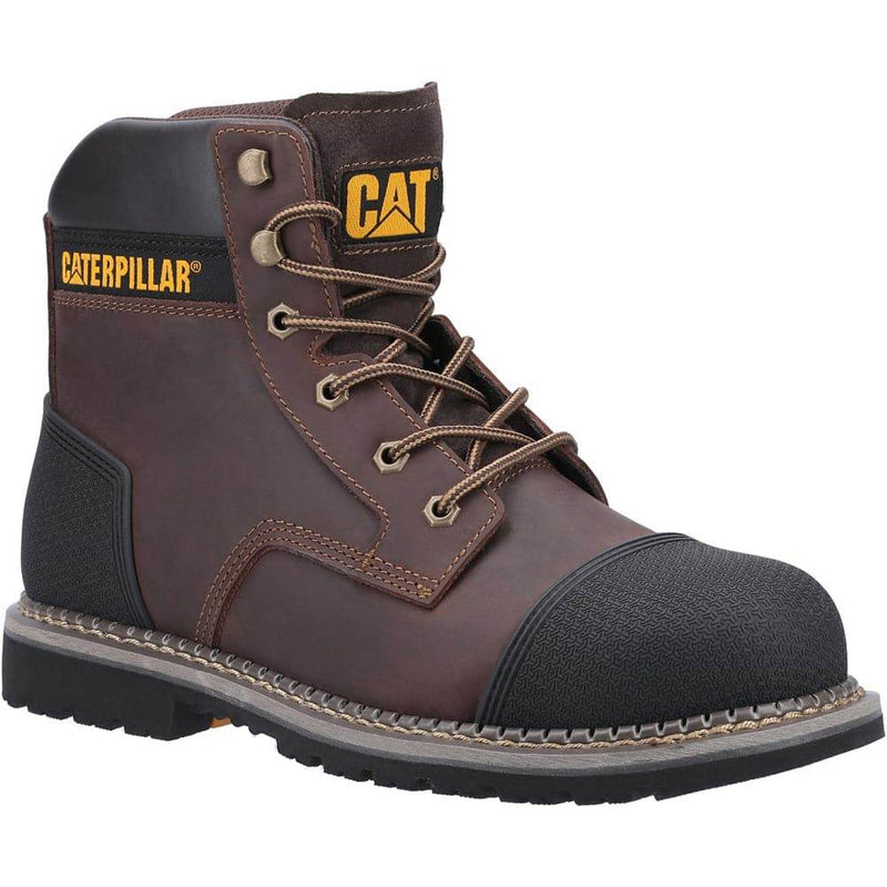 Caterpillar Cat Powerplant S3 Safety Work Boot with Scuff Cap - SAFETY BOOTS