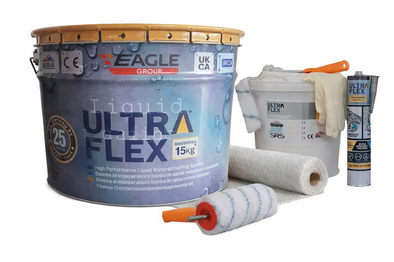 Ultra-Flex Grp kits - Can Be applied direct to Asphalt/Concrete and Metal without re-boarding (The Only kits available online).