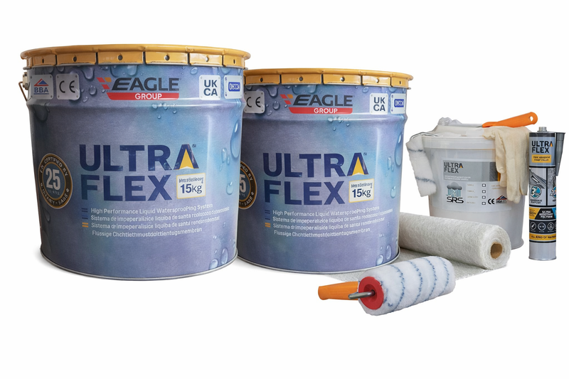Ultra-Flex Grp kits - Can Be applied direct to Asphalt/Concrete and Metal without re-boarding (The Only kits available online).