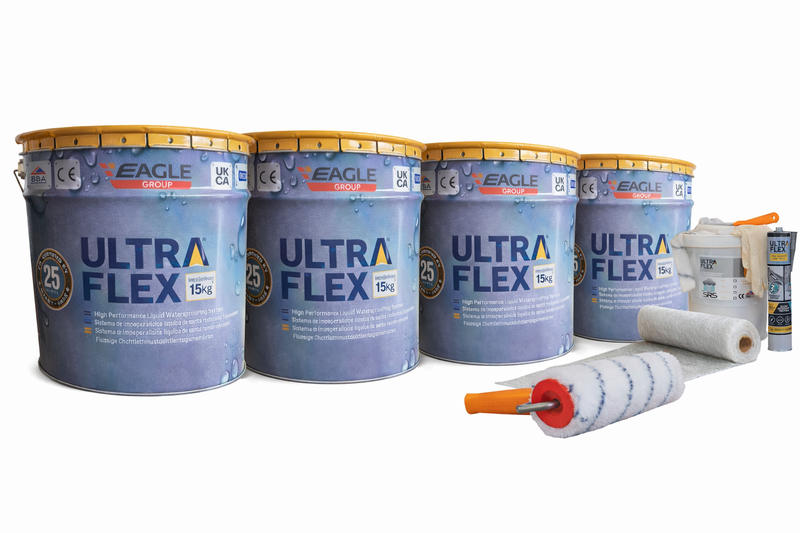 Ultra-Flex Grp kits - Can Be applied direct to Asphalt/Concrete and Metal without re-boarding (The Only kits available online).