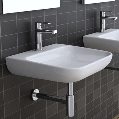 Chrome Totem Extended Luxury Basin Bottle Trap - Bathrooms