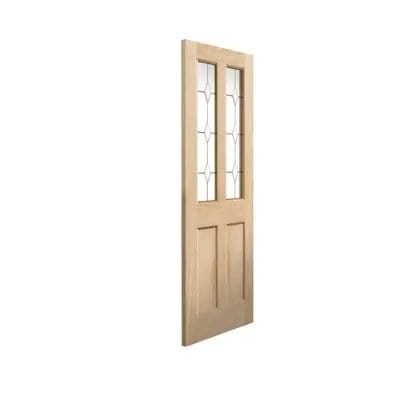 Traditional Churnet Oak Glazed Internal Door - All Sizes -