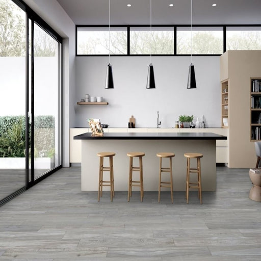 Circle Wood Grey (5 per Box) - Tiles