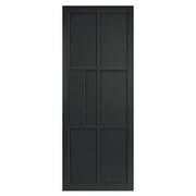 Civic Black Pre Finished Internal Door - All Sizes - Doors
