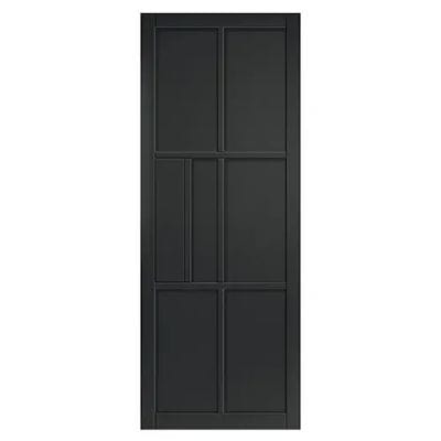 Civic Black Pre Finished Internal Door - All Sizes - Doors