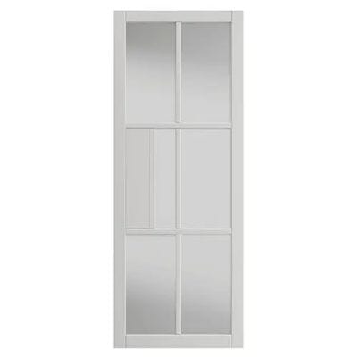 Civic White Pre-Finished Glazed Internal Door - All Sizes - Doors