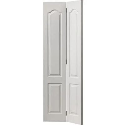 Classique Textured White Primed Bi Fold Internal Door - All Sizes - Doors