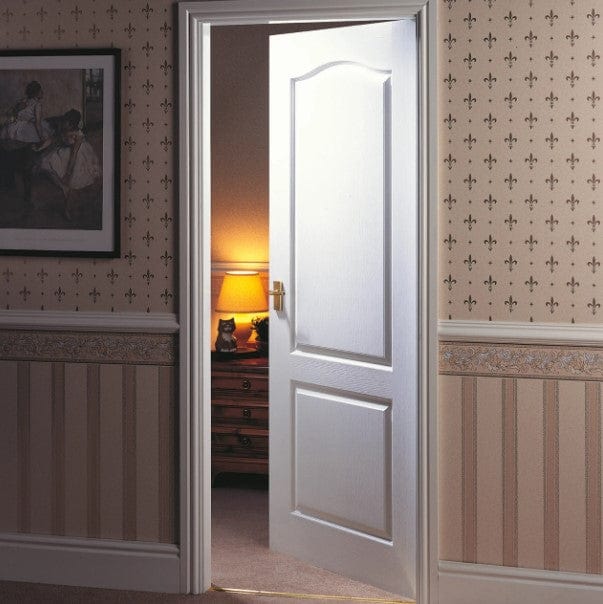 Classique Textured White Primed Internal Door - All Sizes - Doors