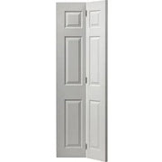Colonist Textured White Primed Bi Fold Internal Door - All Sizes -