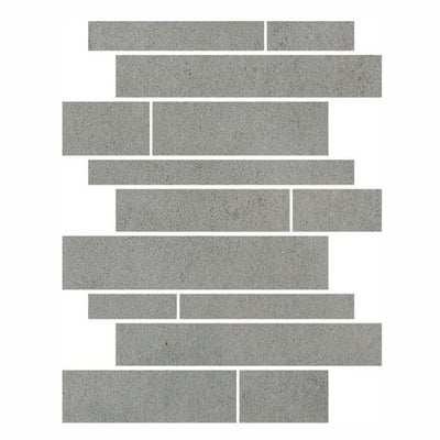 Surface Cool Grey Brick Mosaic - Tiles