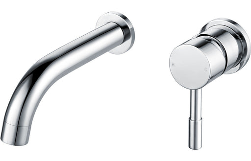 Coombe Wall Mounted Basin Mixer - Chrome -