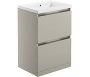Cora 615mm 2 Drawer Floor Standing Basin Unit Inc. Basin -